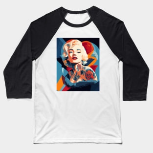 Marilyn Pop Baseball T-Shirt